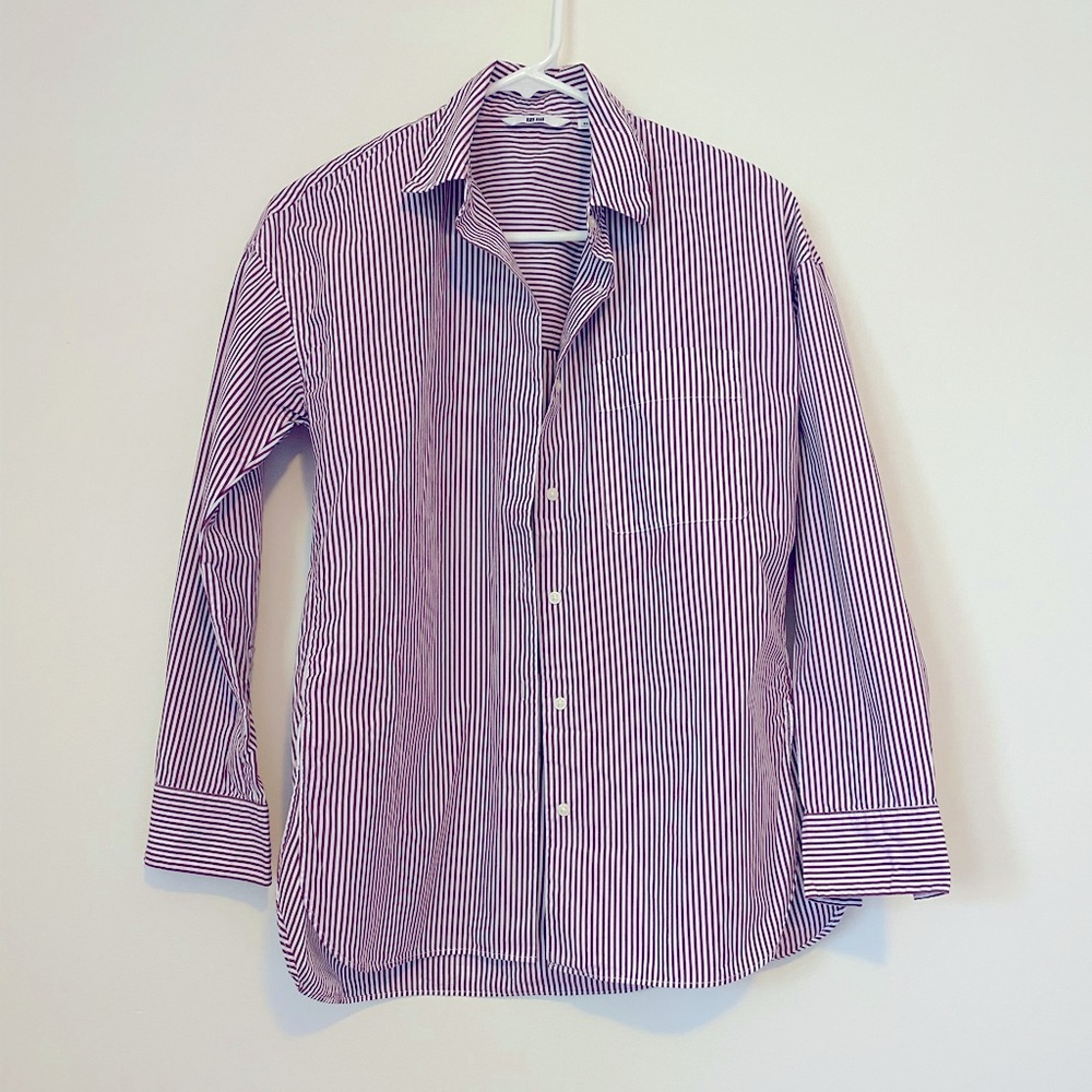 Oversized button down shirt